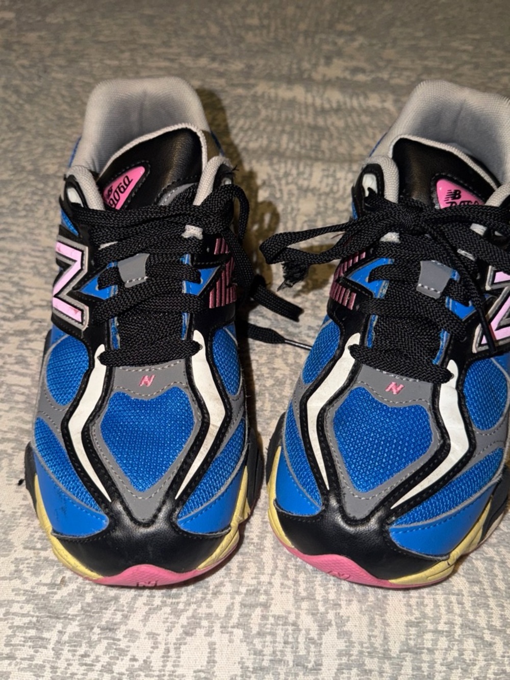 New Balance Kids Blue, Pink & Yellow Athletic Sneakers